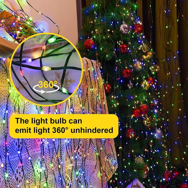 RGB Colorful Light String USB Colorful Light LED Christmas Tree Light Strip with Agi32 Layout and 1-