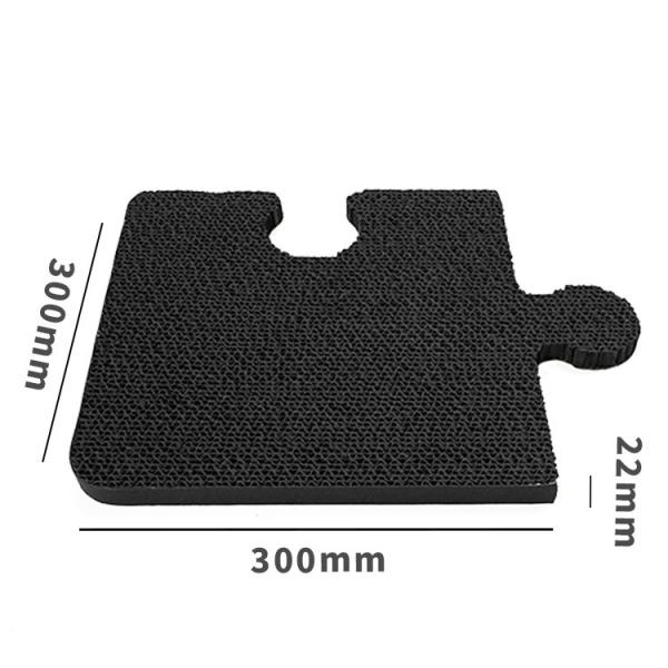 60*60*2.2cm Sustainable Cat Scratcher Cardboard Corrugated Cat Lounge for Performance