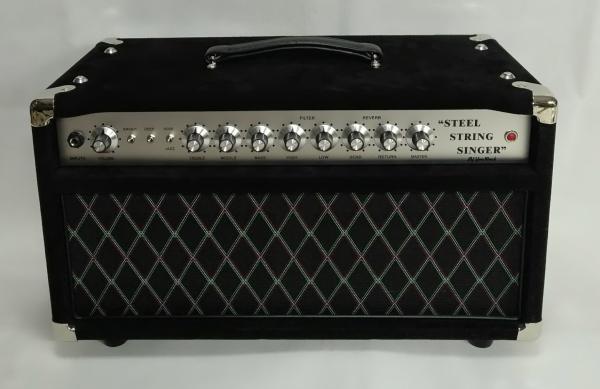 Custom Amplifier Deluxe Handwired Steel String Singer SSS Guitar Amplifier Head 50W with Kinds Tolex Option