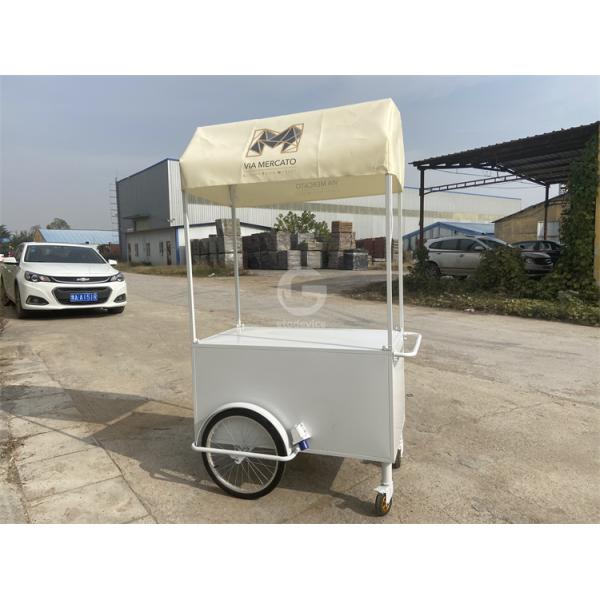 Decorative Modern Design Star Hotel Display Bike Restaurant Ice Cream Bicycle Cart