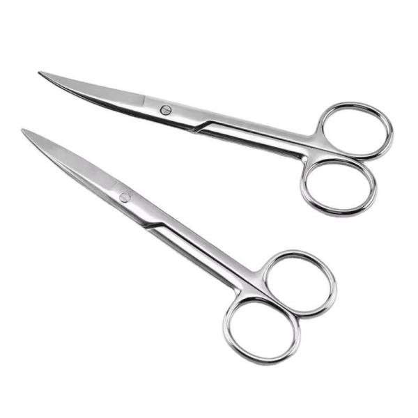 Hot Medical Instruments General Surgical Scissor Curved Tip with 3 Years Shelf Life