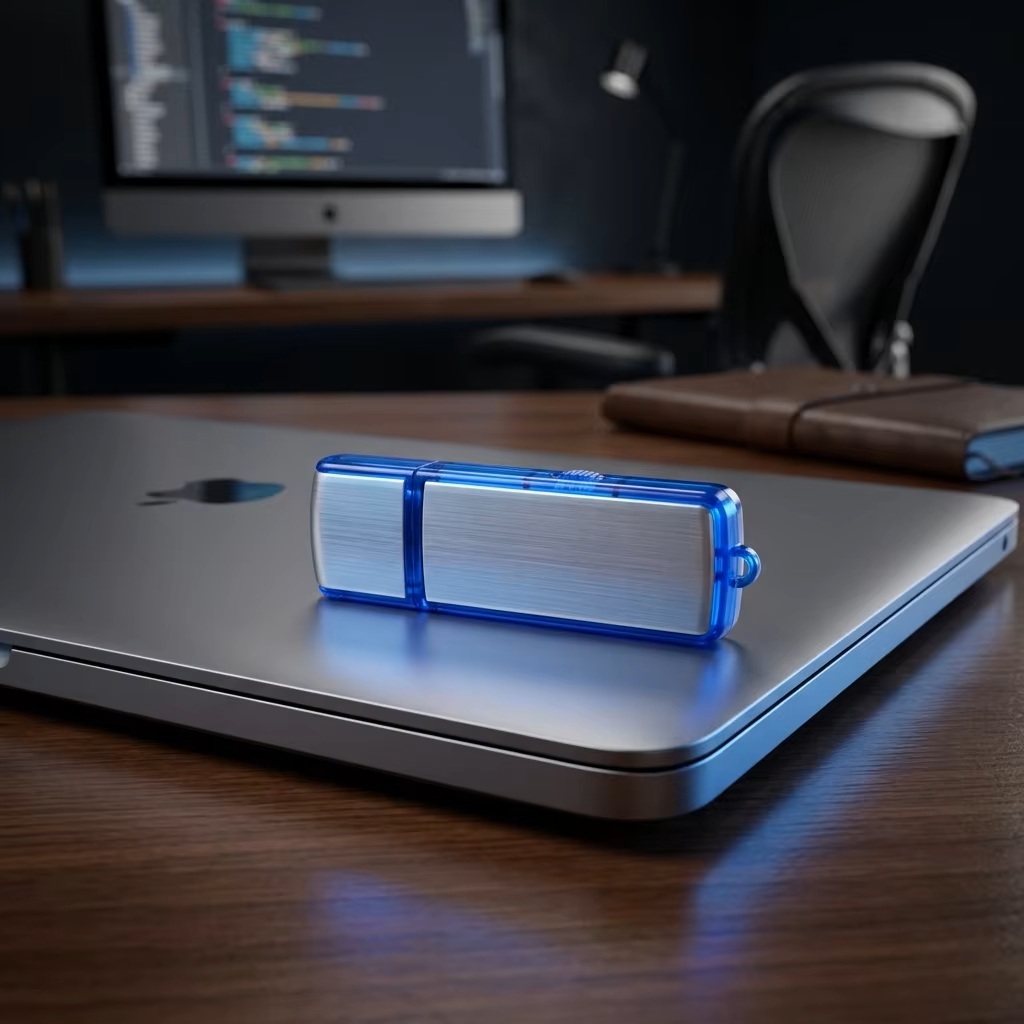 Red Plastic USB Stick ABS Plastic Full Memory Graded A Flash Memory High Capacity USB Flash Drive for Data Management