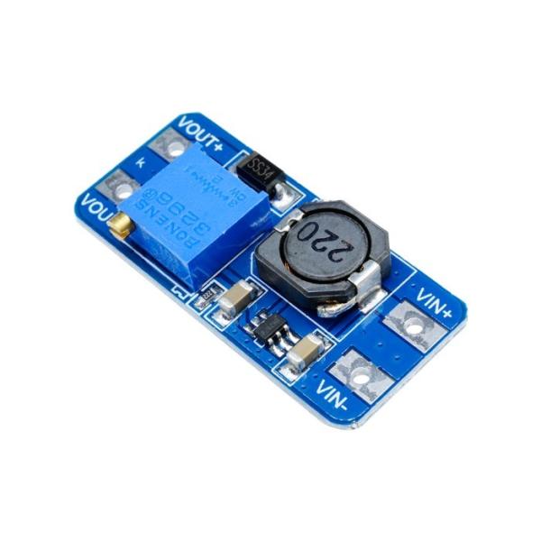 MT3608 DC DC Step Up Converter Booster Power Supply Module Boost Step Up Board Max Output 28v 2a For Arduino