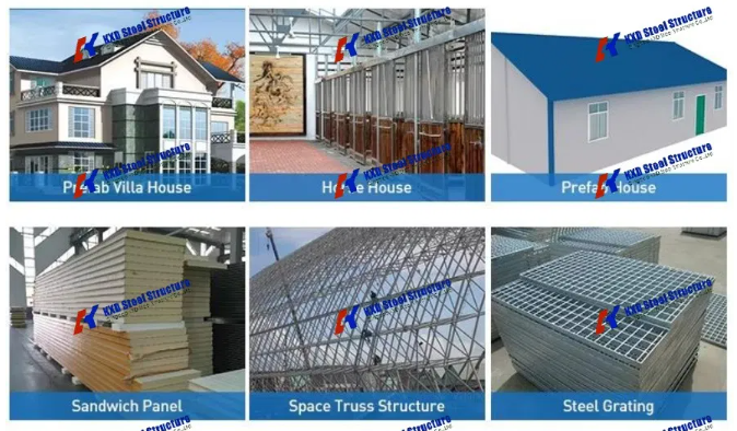 Light Weight High Strength Prefabricated Steel Structure Hangar Shed with Custom Design