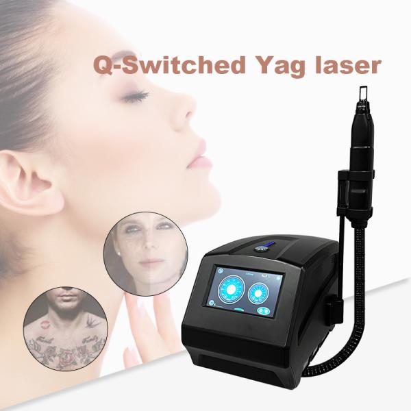 OEM Q Switched Nd Yag Laser Machine For Pigmentation Removal 532nm Blackhead Remover