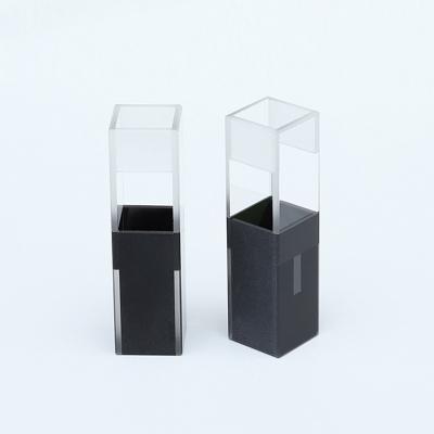 10mm Path Length Clear Quartz Flow Cell for Precise Refractive Index Measurements