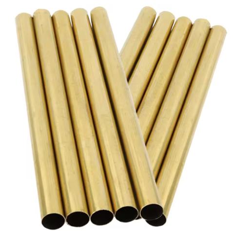 Tube en cuivre 99% cuivre pur Tubes en nickel 15mm 20mm 25mm Tubes en cuivre 3/8 Tuyaux en laiton