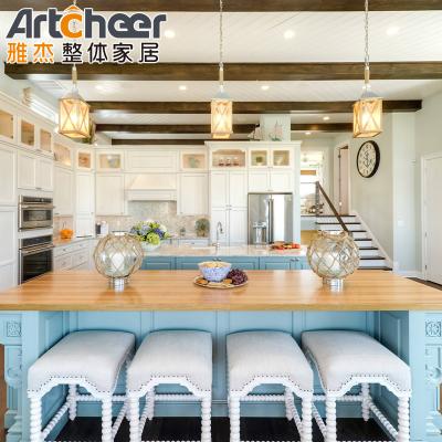Imported Modular Solid Wood Kitchen Cabinets from Artcheer's Modern Stylish Collection