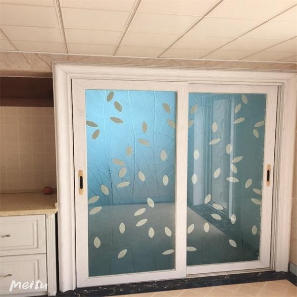 Building Material Wood Grain Aluminum Extrusion Window Aluminum Profile