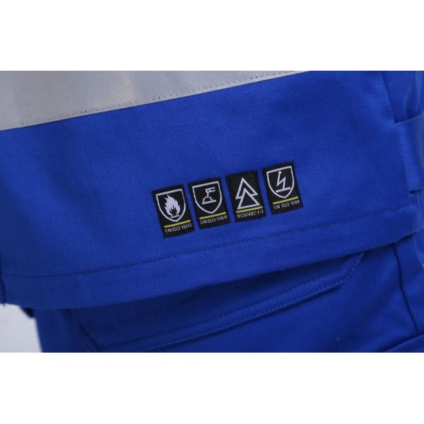 IEC61482 пламя - retardant куртка, электрический костюм безопасности 350gsm
