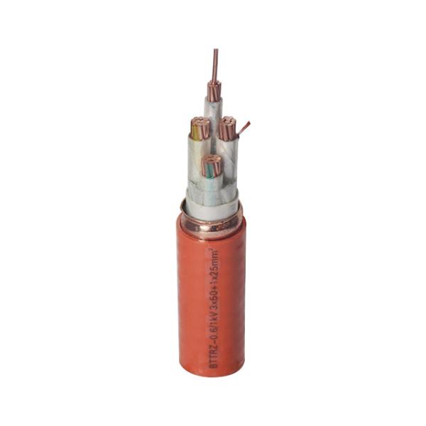 Flexible Fireproof Cables with 1.5mm2 2.5mm2 4mm2 6mm2 10mm2 Copper Twisted Conductor