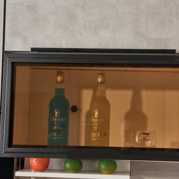 Melamine PVC Home ODM Solid Wood Modular Kitchen Water Proof