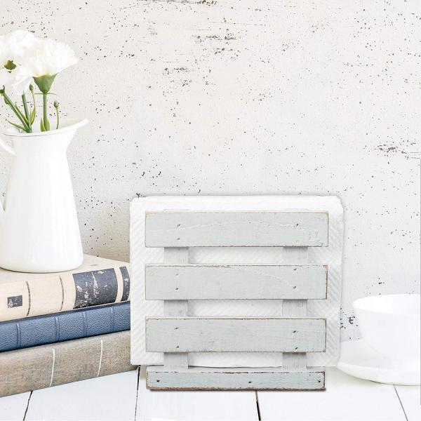 Customizable Rustic Napkin Holder for Farmhouse Decoration Printing Silk-screen/Burned