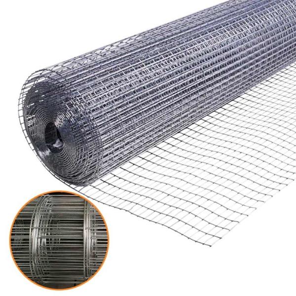 Fence Mesh Animal Wire Chicken Coop Vegetables Garden Enclosure Mesh Hot Dip Galvanized Iron Screen Square Polyurethane CN;HEB