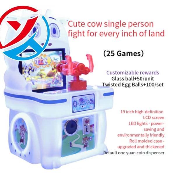 Children Fighting Arcade Customized Coin-operated Arcade Target Game Machine With Cartoon