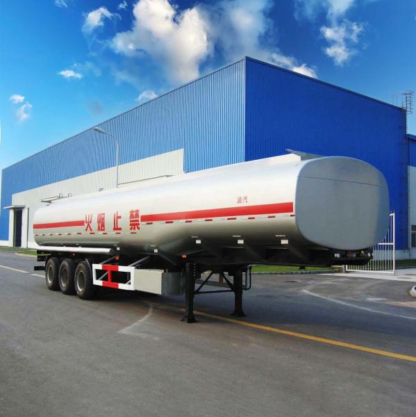                    25000L Carbon Steel Draw Bar Tank Trailer with 4 Axles for Fuel or Diesel Liquid             