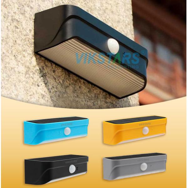 стена Temp цвета 6000K установила солнечные света для датчика IP65 сада PIR делает водостойким