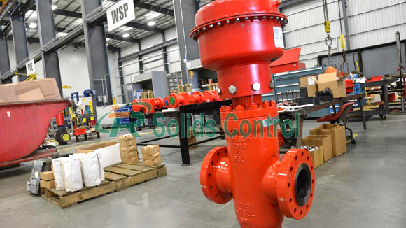 Pneumatic safet valve for wellhead API 6A Pneumatic Surface Safety Wellhead Gate Valve