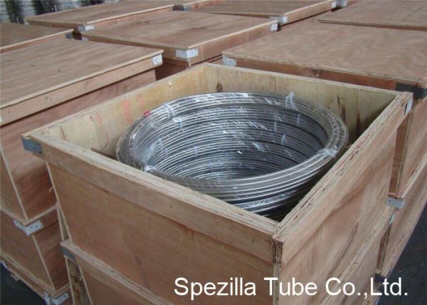 TP316L Seamless custom stainless steel tubing Cold Drawn 3/8'' X 0.035''