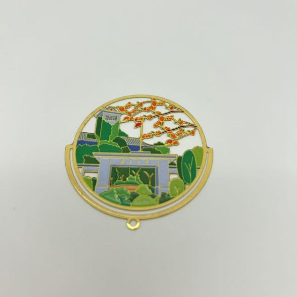 Stainless steel book mark,metal bookmark with custom logo design