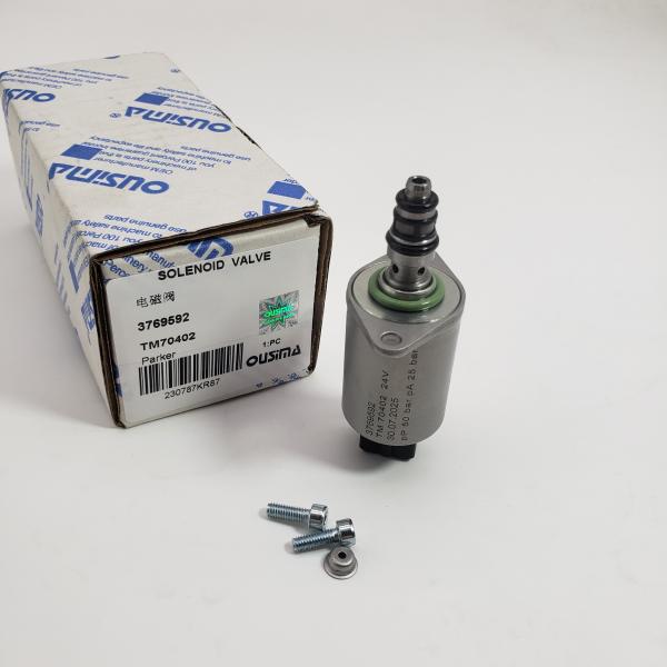 OUSIMA High Quality Hydraulic Solenoid Valve 3769592 TM70402 For Parker Excavator