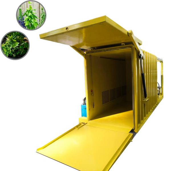 Leafy Vegetables Vacuum Cooler Air Cooling Type Automatic Button Mushroom Pre Cooling System