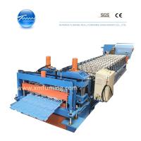 Profile Roofing Tiles Roll Forming Machine 7.0KW Precisión muy potente