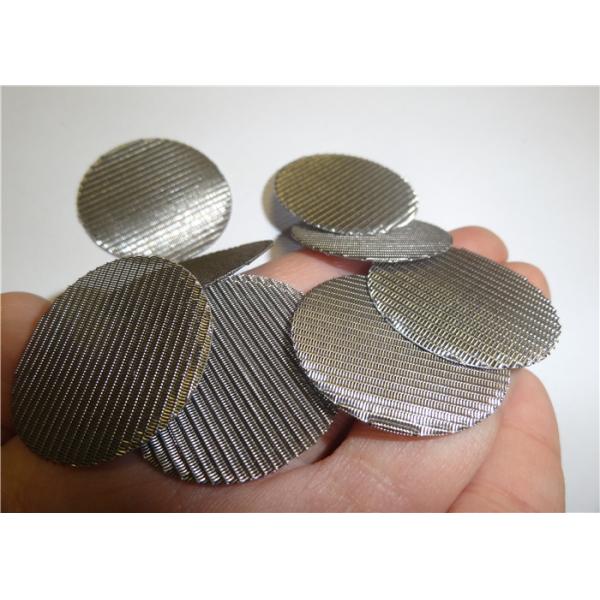 80 Mesh Count Screen Mesh Three Layer Diameter 324 Mm For Plastic And Rubber Extruder