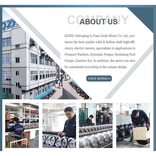 Moteur asynchrone monophasé en aluminium étanche pour pompe de piscine 1500 tr/min 220V 50/60Hz
