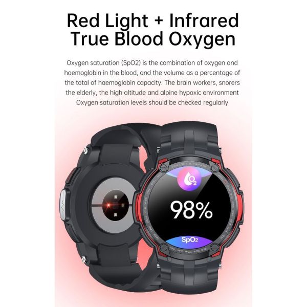 OEM ODM 1.28inch digital water resistant weight lifting heart rate monitoring custom gps tracking caller id smart phone calling V6 watch alarm clock smart home sports digital watches