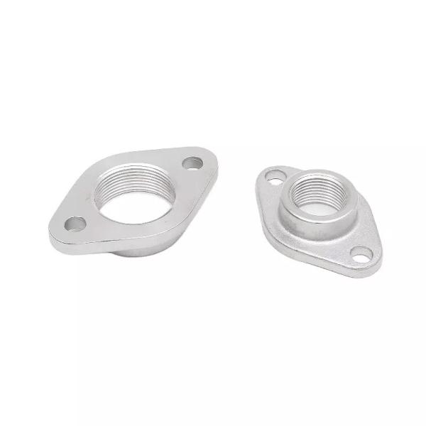 Precision Stainless Steel Casting Pipe Flange Plate Part