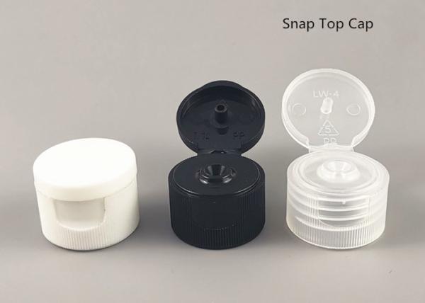 24/410 24mm Disc Top Closures  Black Aluminium Screw Cap 16oz