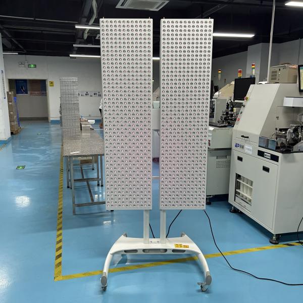 3000W 660nm 850nm Pulsing Red Light Therapy Panel Device With 2pcs Panels And 1pc Stand