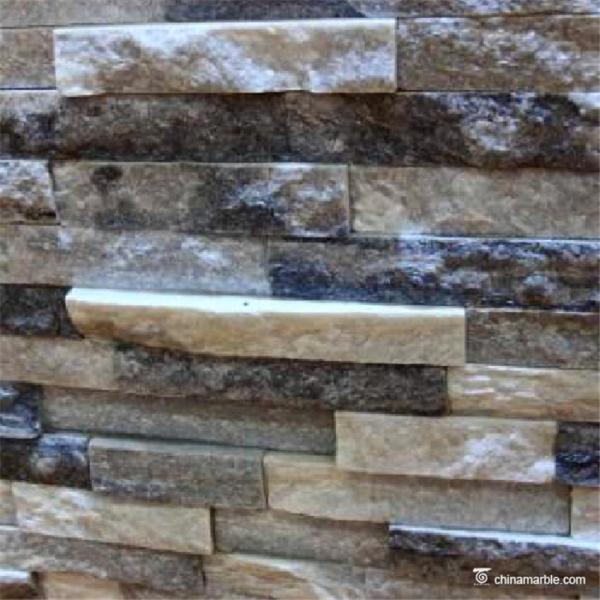 Slate Culture Stone natural stone WPB-69 Corner 6 “X 18” X 6”  Flat Panel 6” X 24”