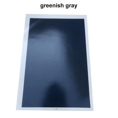 Greenish Gray Laser Engraving Materials Heat Resistant Laser Engraving Marking Paper