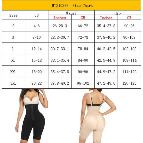 HEXIN Calcinha de controle de compressão alta para mulheres para Thong Body Shaper