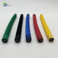 Corda colorida da combinação do campo de jogos do poliéster 16mm para a rede de escalada
