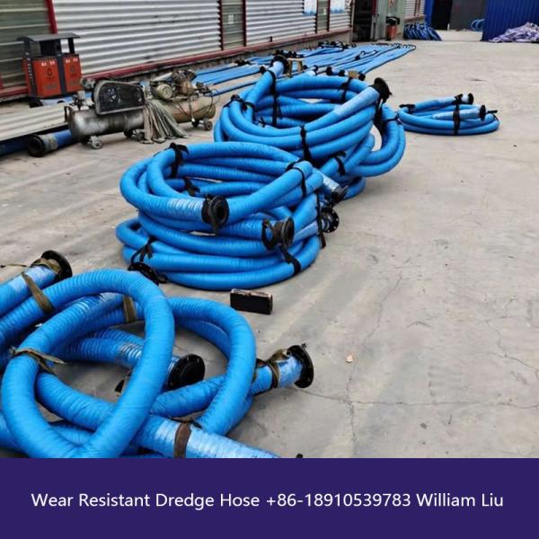 3 Inch Dredge Hose NR Rubber Lining 10-21 Bar Pressure