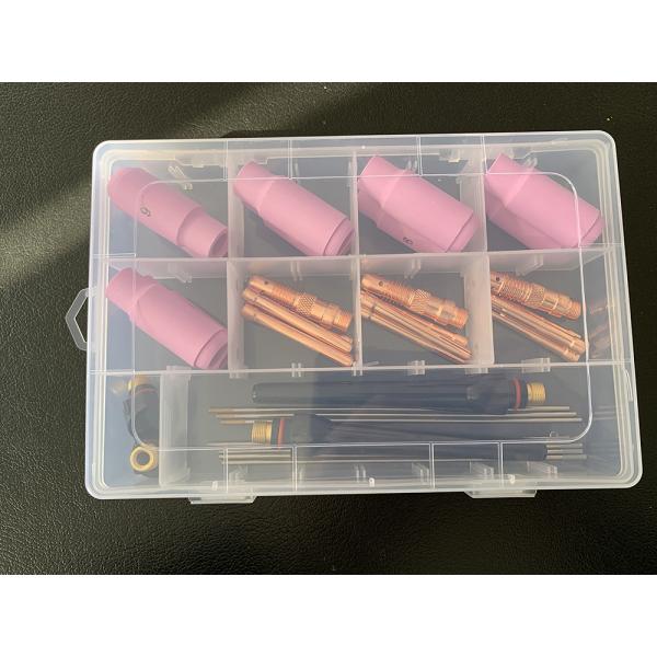 Stubby Gas Lens Collect 10 54n 53n Pyrex Glass Cup Kit for DB SR WP-17/18/26 TIG Welding Torch