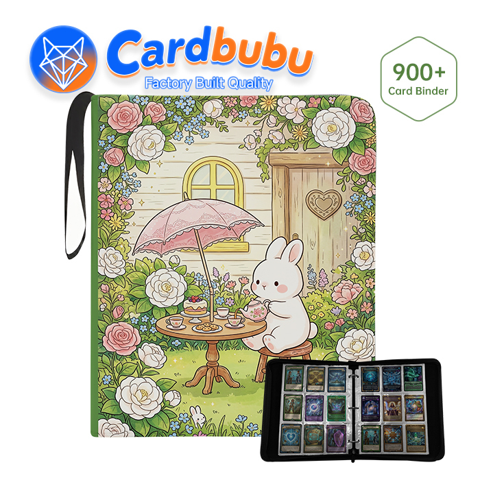 Offset Printing Postcard Album Binder Matte Gloss Custom Pokemon Binder