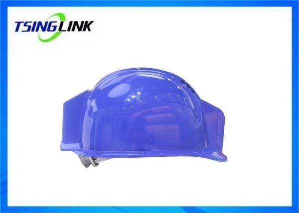 Custom Logo 4G Wireless Device Safety Helmet With Bluetooth GPS 4G Camera Construction Power Patrol