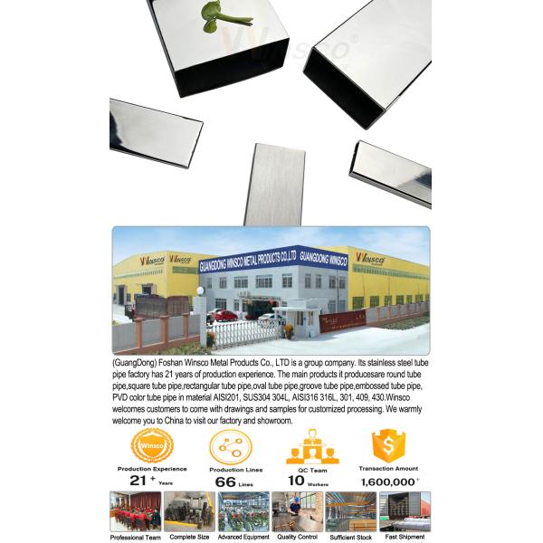 AISI 201 304 316 Зеркальная атласная отделка 30 ммx60 мм Размер Нержавеющая сталь Неоксидантные прямоугольные трубы 0,5 мм-2,7 мм Толщина