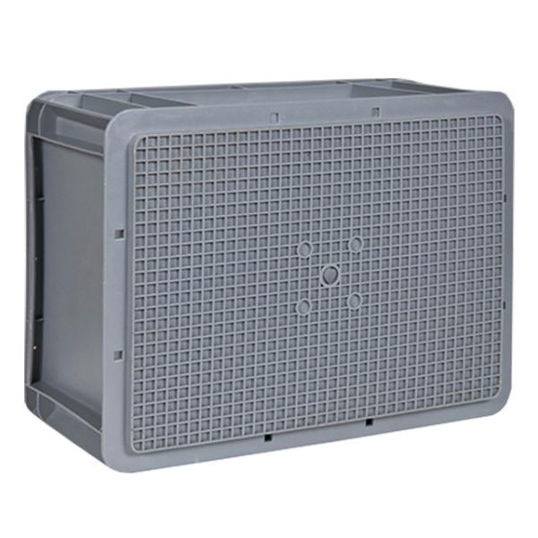 Custom Color & Logo 600*400mm Auto Industry Euro Standard Logistics Box Plastic Container