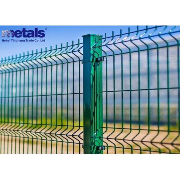 Industrial Grade Welded Wire Mesh Fence Made from Galvanized Steel with PVC Coating for Security and Perimeter Boundary Solutions
