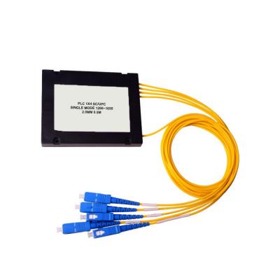 Divisor 1x8 do Plc da caixa do divisor da fibra ótica de FTTH G657A1 G657A2