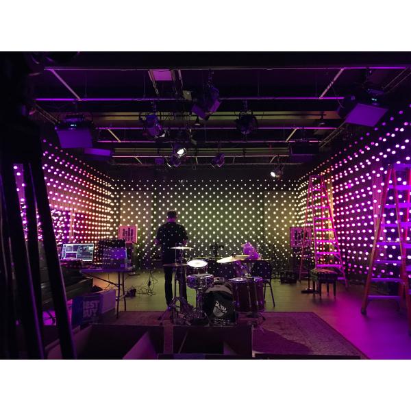 SPI DMX 3D LED Ball String Lights for Nightclub Stage Music Lighting
