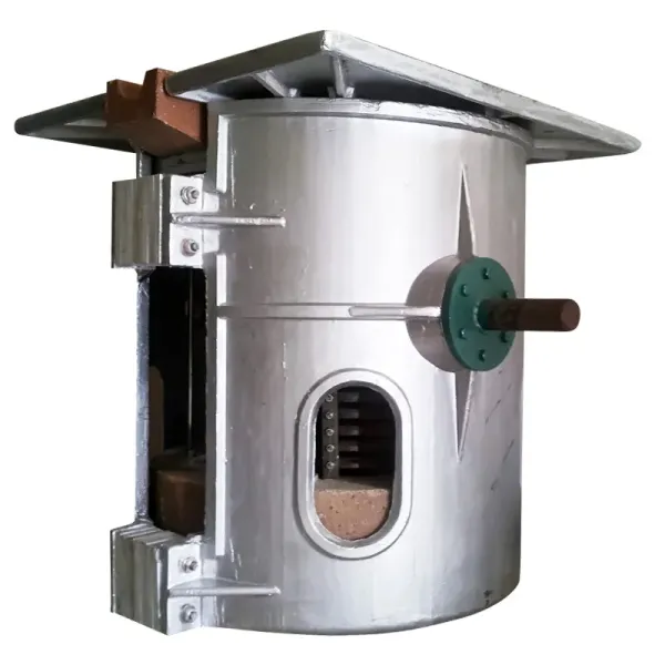 120KW Power 60kg Capacity Water Cooling System Induction Melting Furnace for Metal Melting Equipment