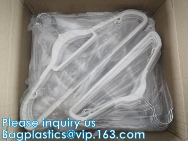 Laundry Dry Cleaning Garment Bag On Roll, Suit Garment Cover, Metal Hook, Holder, Galvanized Wire Laundry Hanger