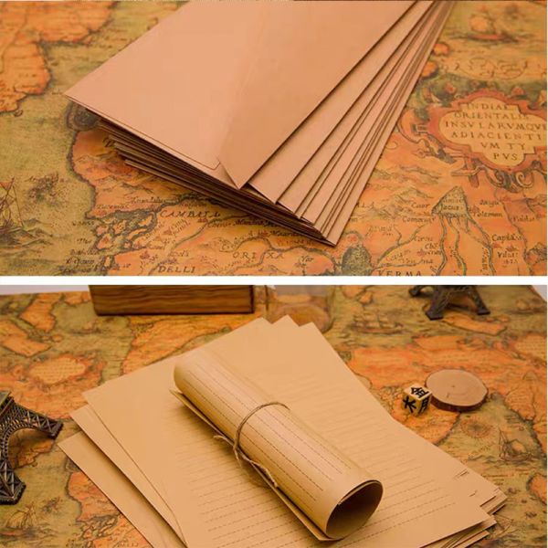 Thick Brown C5 Invoice Gift Card Envelopes Special Printing for School office