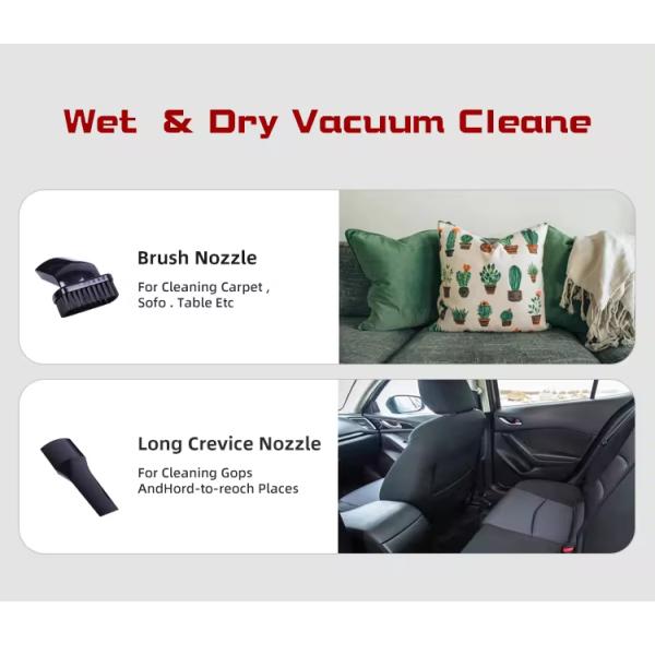 Portable Cordless Handheld Car Mini Vacuum Cleaner With Light Electric Car Vacuum Cleaner For Car Cleaning